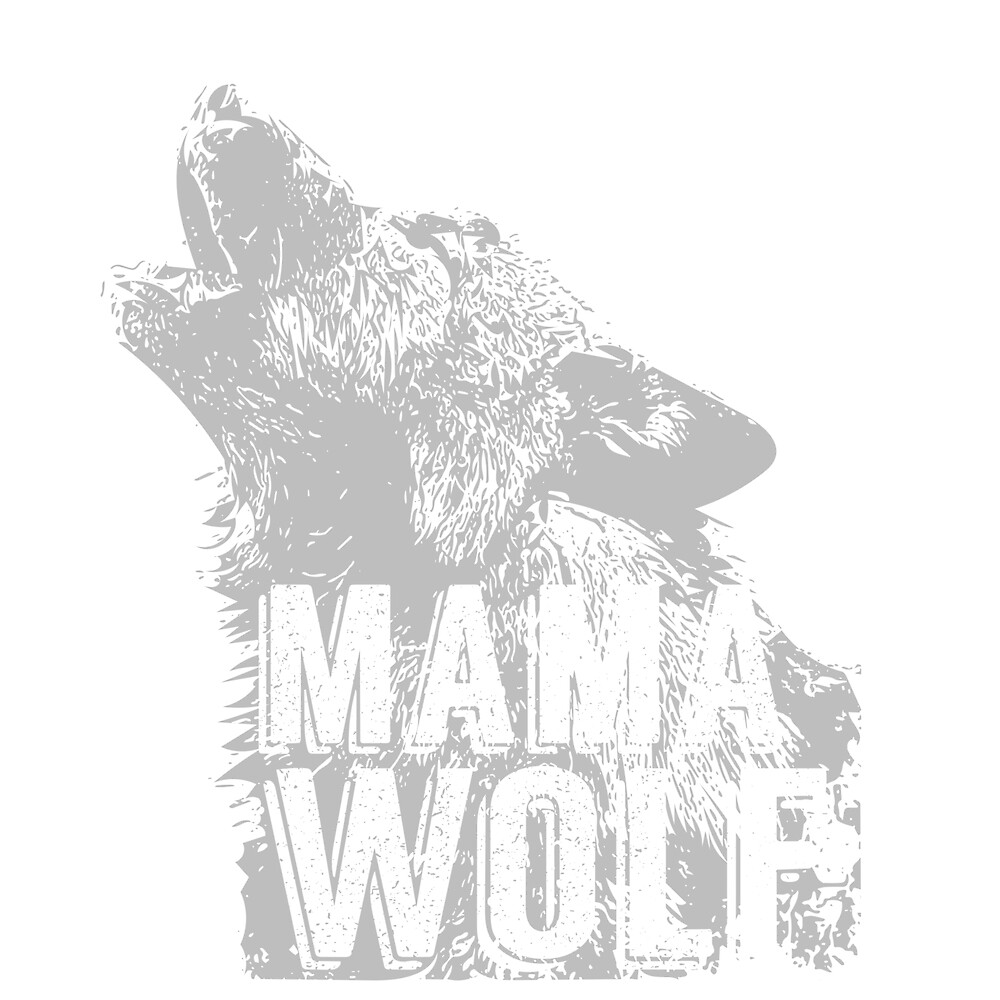 "Mama Wolf" by Dan Brady | Redbubble