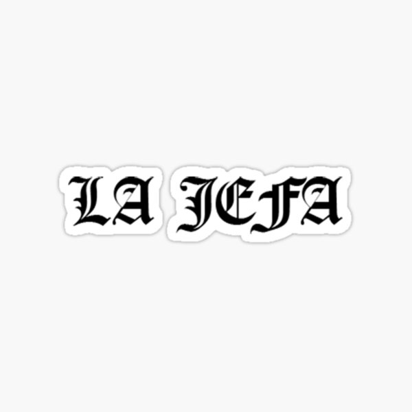 La Jefa T-Shirt SVG (front pocket & back design)