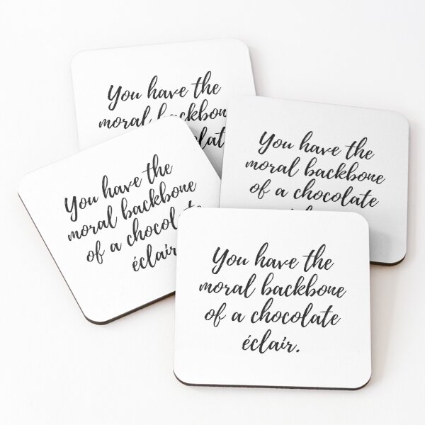 Item preview, You have the moral backbone of a chocolate éclair John Mulaney  designed and sold by sofiahellerr.
