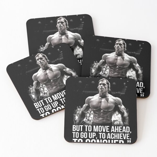 Item preview, Arnold Schwarzenegger Arnie Conquer Quote -  designed and sold by jyddhjgvb.