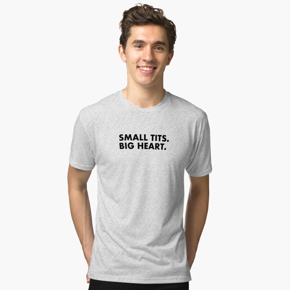 Small Tits Big Heart Racerback Tank Top for Sale by SmithDigital |  Redbubble