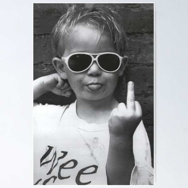 Item preview, Boy Sticking His Tongue Out -  designed and sold by lmmduyg.