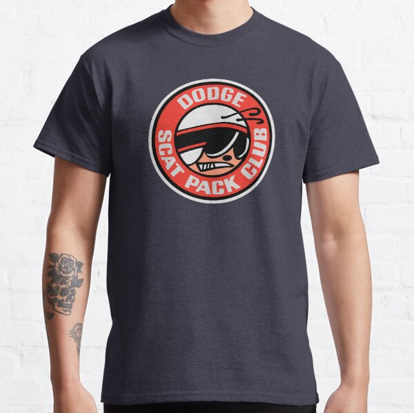 Dodge Scat Pack Club Shirt, Sticker, Hoodie, Decal, Mask Classic T-Shirt