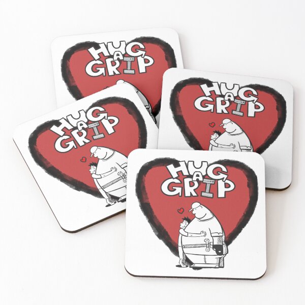 Item preview, “Hug A Grip” designed and sold by SetSketches.