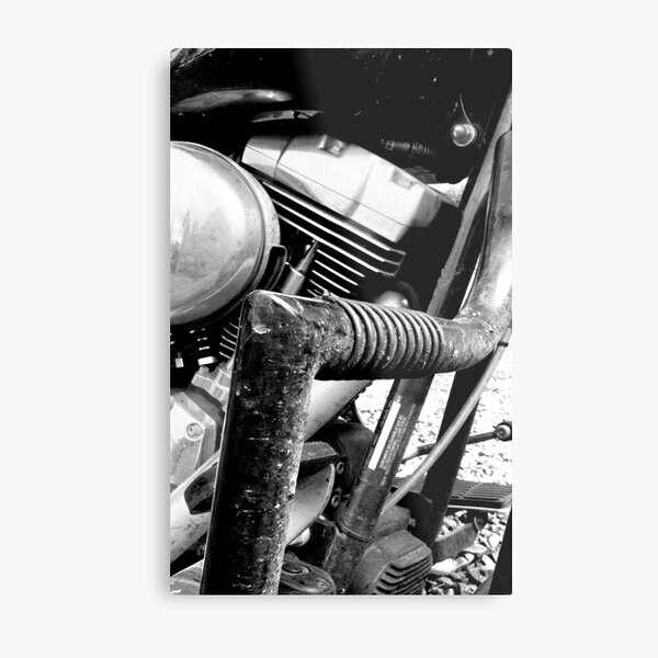 Engine Guard Metal Print