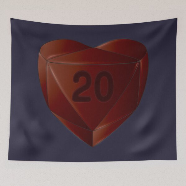 Item preview, d20 Love designed and sold by DoodleTrees.