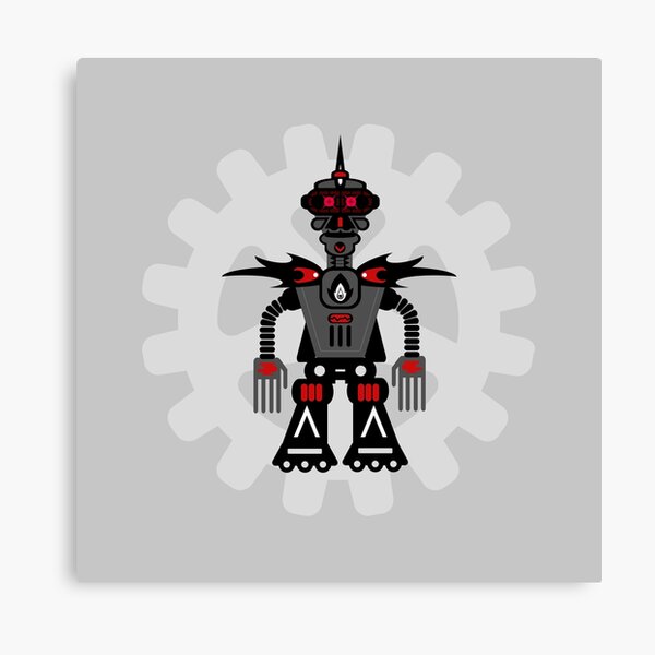 Evil Robot Canvas Print