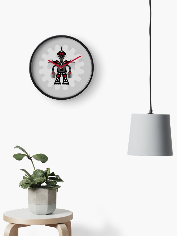 Clock, Evil Robot designed and sold by bzyrq