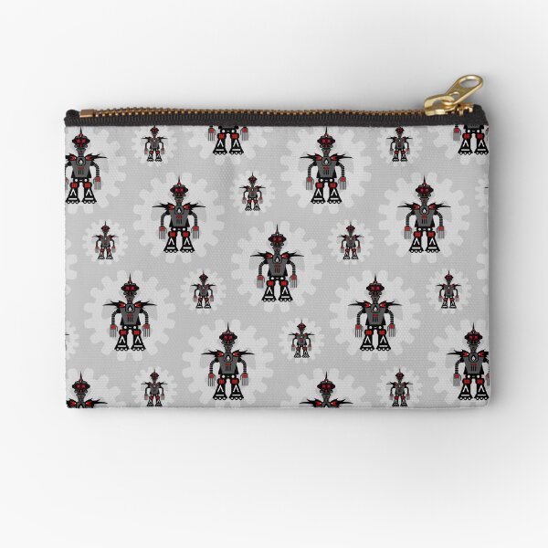 Evil Robot Zipper Pouch