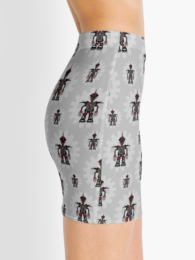 Alternate view of Evil Robot Mini Skirt