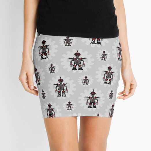 Evil Robot Mini Skirt