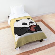 Texting Panda Comforter