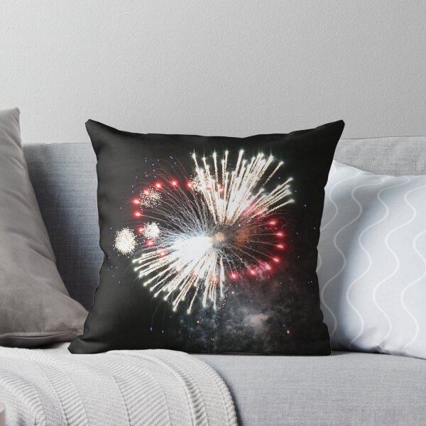 Item preview, Red And White Explosions  designed and sold by Katagram.