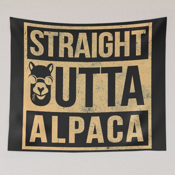 Item preview, Straight Outta Alpaca designed and sold by SamMeow.