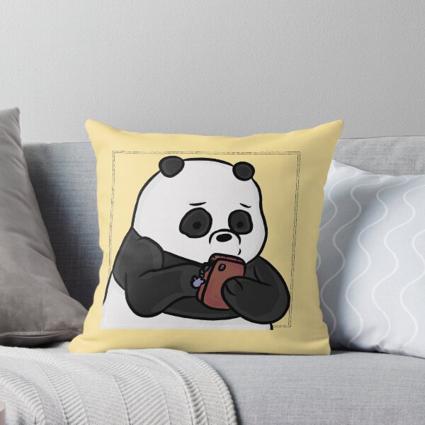 Item preview, Texting Panda (Grain Texture) designed and sold by RoserinArt.