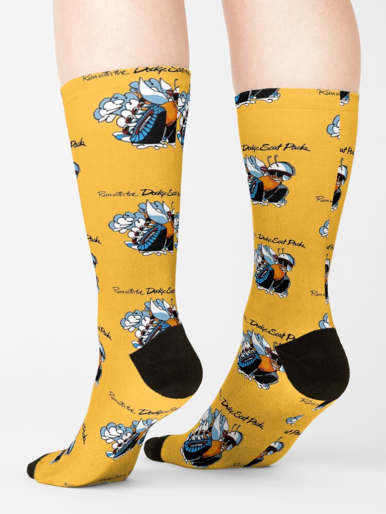 Alternate view of Dodge Scat Pack Shirt, Sticker Hoodie & Decal Socks