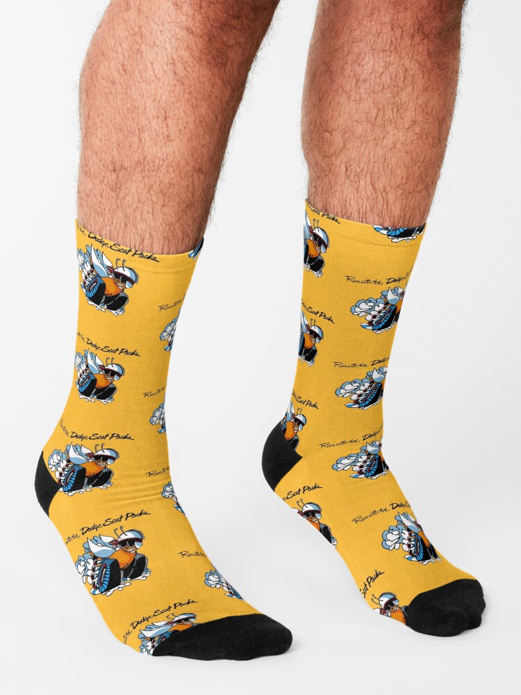 Alternate view of Dodge Scat Pack Shirt, Sticker Hoodie & Decal Socks
