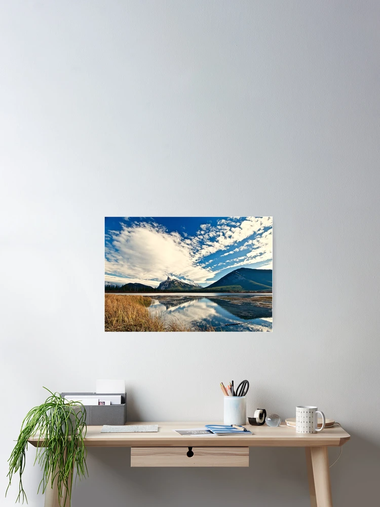 Thumbnail 2 of 3, Poster, Mt Rundle Splendor designed and sold by Linda Bianic.