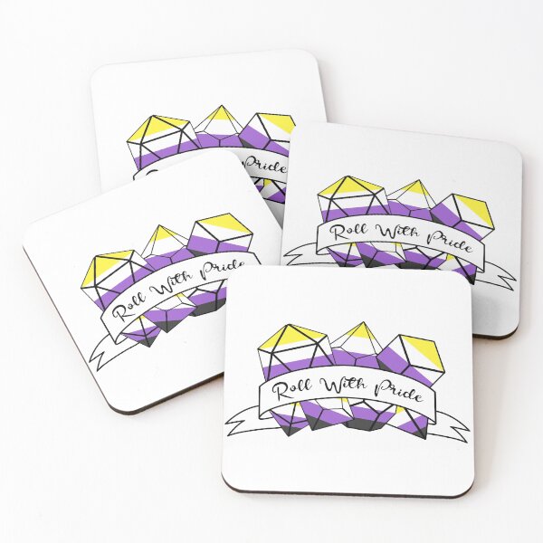 Item preview, Roll With Pride - Non-Binary designed and sold by child-star.