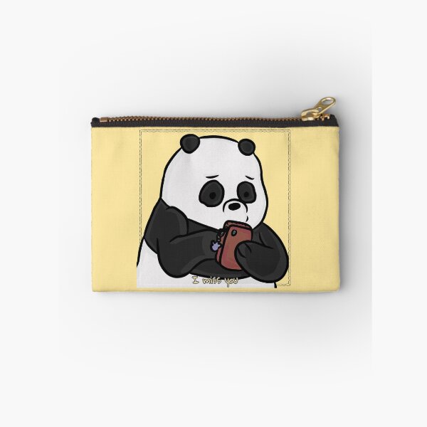 Item preview, I Miss You - Texting Panda designed and sold by RoserinArt.