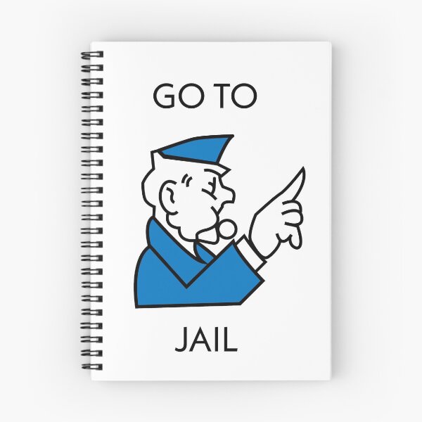 Item preview, Go To Jail designed and sold by Em Jones.