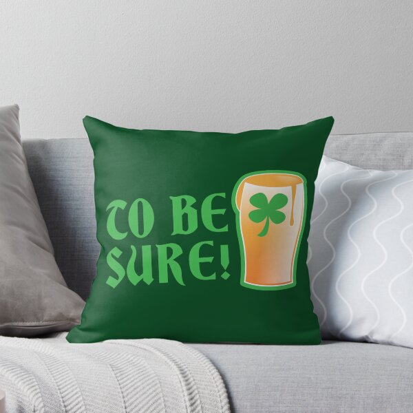 Item preview, To be sure! Green beer drinking pub St Patricks designed and sold by jazzydevil.