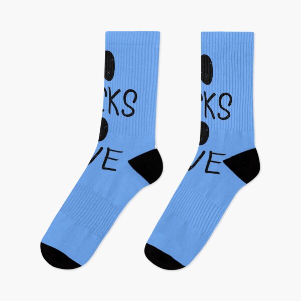 Item preview,  NO FUCKS TO GIVE Funny Blue designed and sold by SOCKSbySBD.