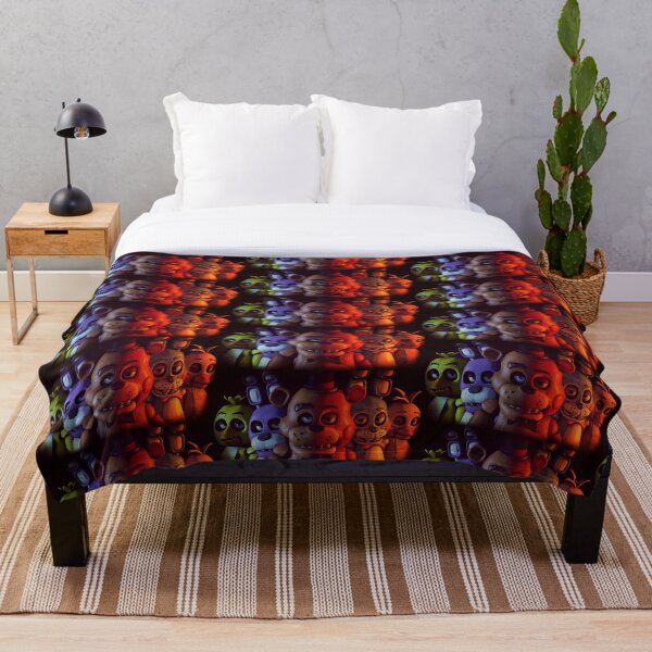 Five Nights At Freddy's Throw Blanket