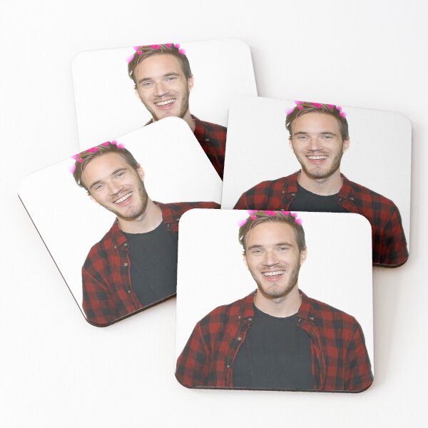 Item preview, PewDiePie with hearts designed and sold by Kiransingri.