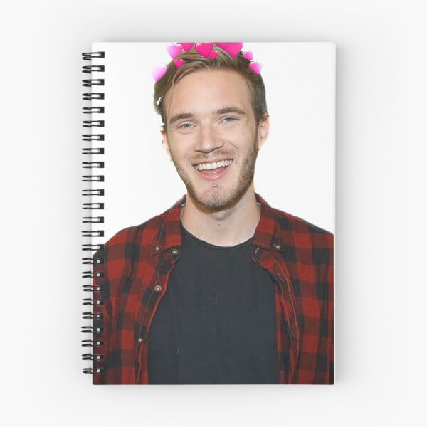 Item preview, PewDiePie with hearts designed and sold by Kiransingri.