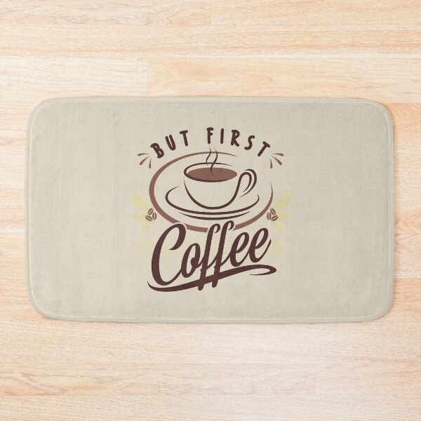 Item preview, But First Coffee designed and sold by dustbrain.