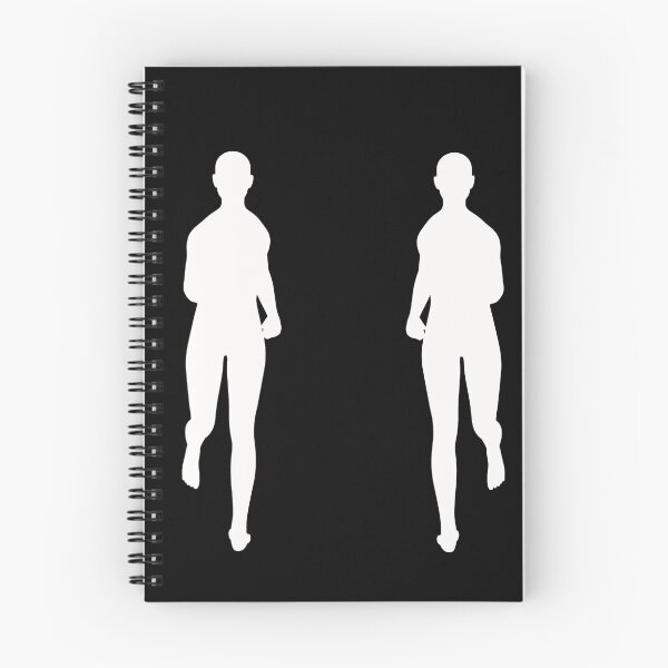 Item preview, Twin Runners Jogging Silhouette designed and sold by Alius Imago.