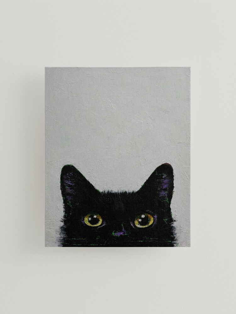 Aesthetic Fluffy Black Cat Rug – Katze Home