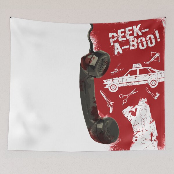 Item preview, Peek-a-Boo! - Red Velvet designed and sold by CM Design.