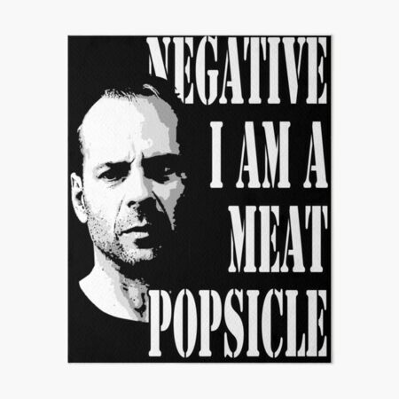 Meat Popsicle Art Board Print
