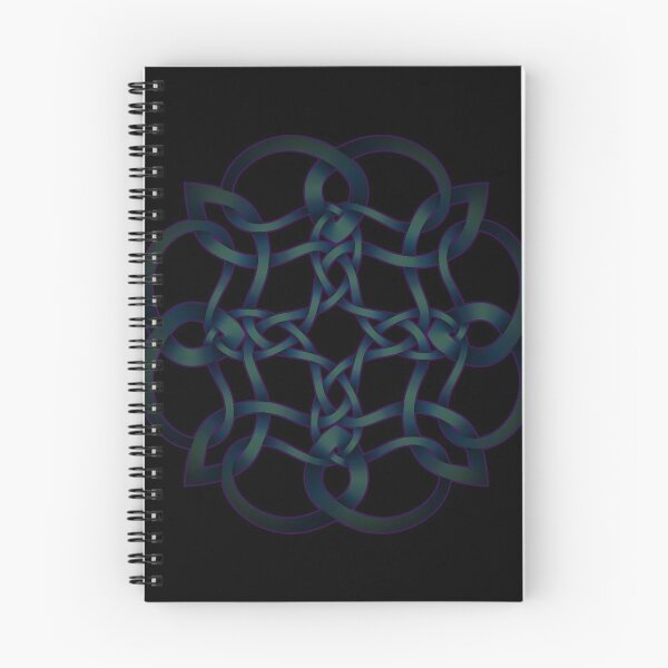 Item preview, Dark Knotwork Circle designed and sold by DoodleTrees.
