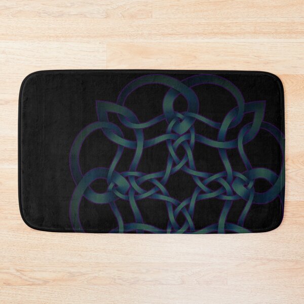 Item preview, Dark Knotwork Circle designed and sold by DoodleTrees.