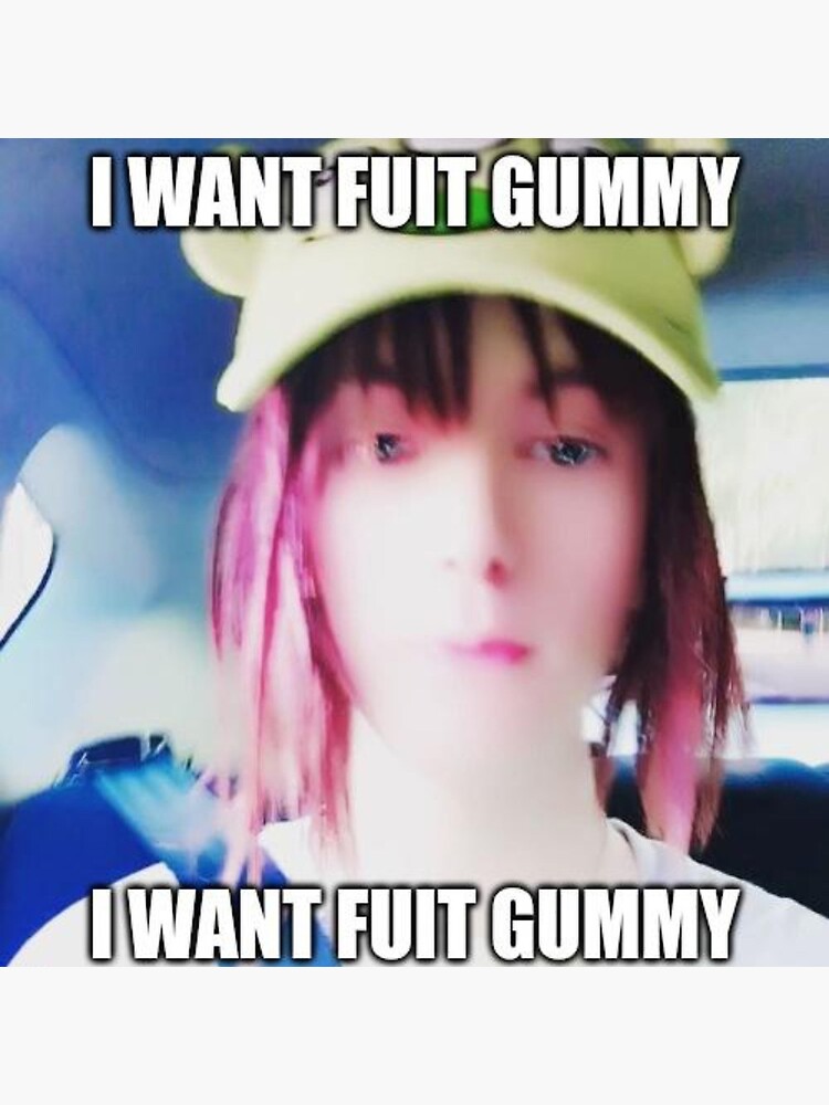 Drain Gang Bladee I want Fuit Gummy Meme Shirt by opiater813.