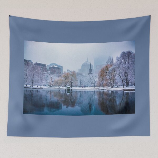 Item preview, Boston in snow designed and sold by LudaNayvelt.