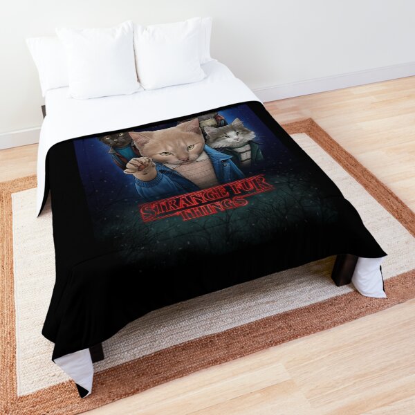 Strange Fur Things Comforter