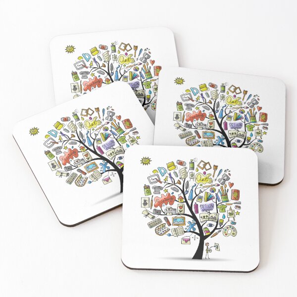 Item preview, Art school tree designed and sold by Kudryashka.