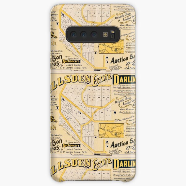 Map of Hillsden Estate, Darlington, Western Australia, 1913, State Library of Western Australia Samsung Galaxy Snap Case