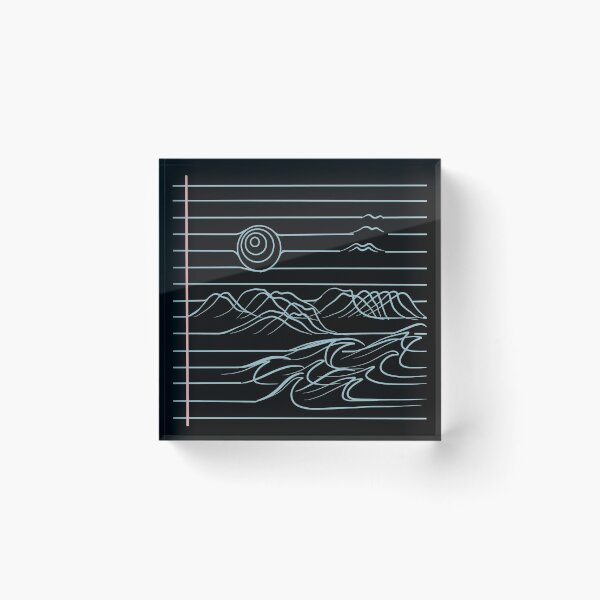 Item preview, OCEAN WAVES NOTEBOOK PATTERN designed and sold by aydapadi.