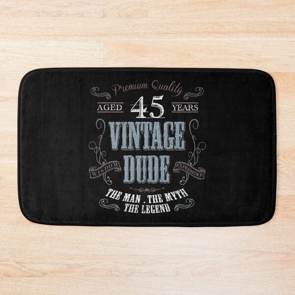 Item preview, 45th birthday gift idea Vintage at 45 years old Retro Vintage party designed and sold by LoveEveryWear.