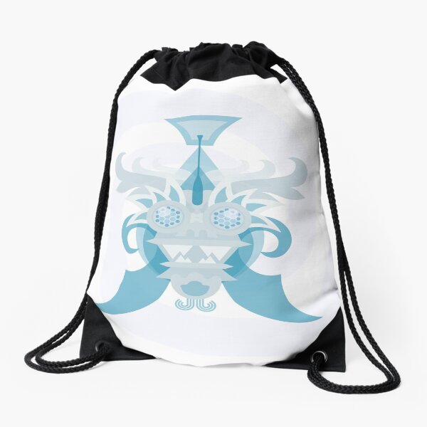Crystal Sea Creature Drawstring Bag