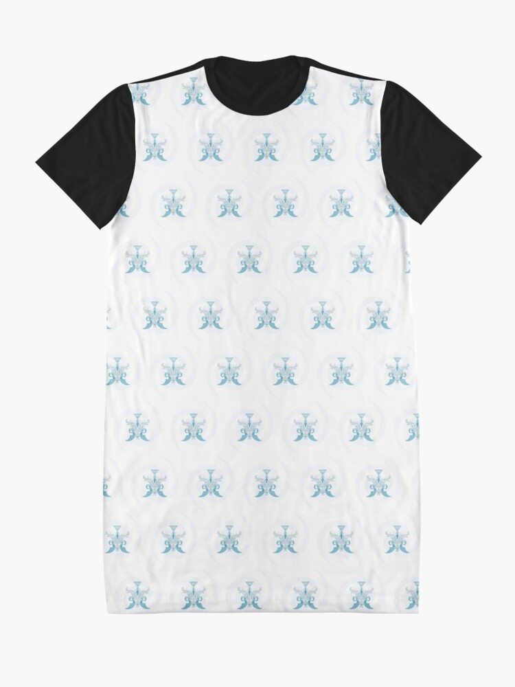 Alternate view of Crystal Sea Creature Graphic T-Shirt Dress