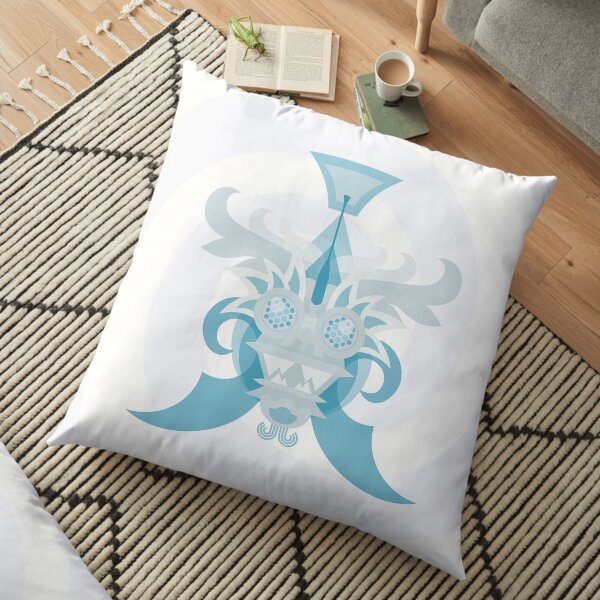 Crystal Sea Creature Floor Pillow