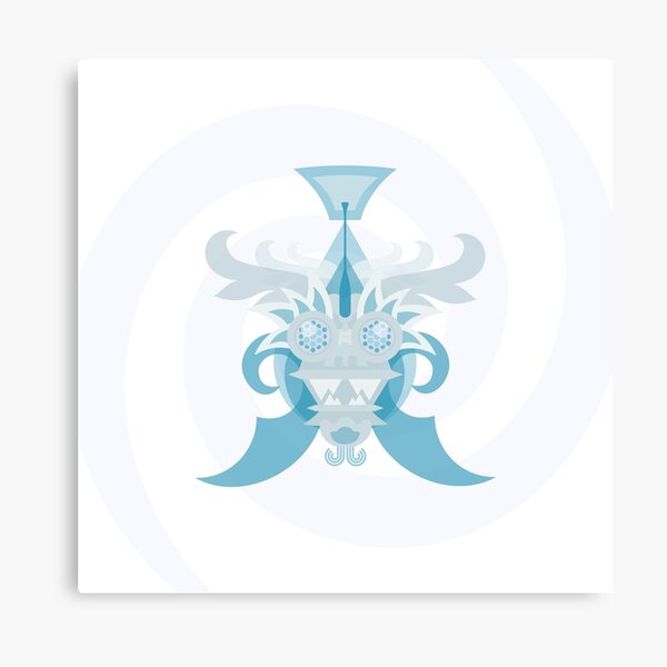 Crystal Sea Creature Canvas Print