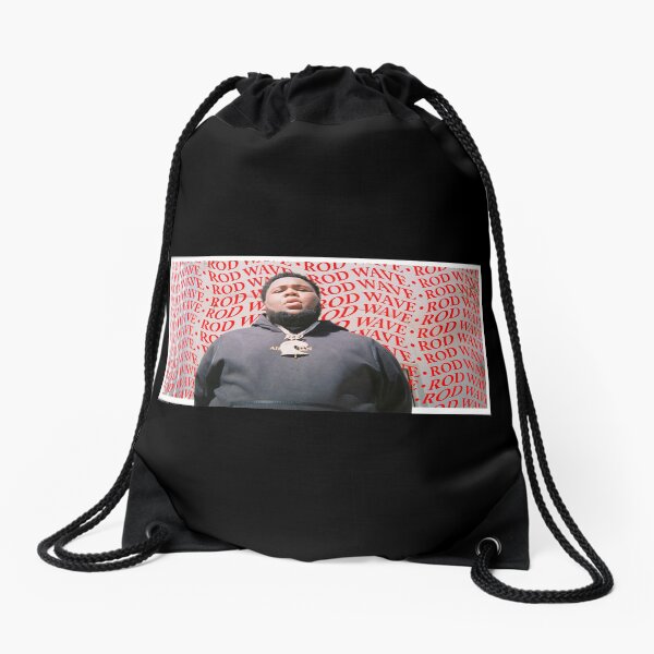 Rod Wave Rod Wave Shirts Rod Wave merch Rod Wave apparel Rod Wave Sticker Rod Wave hoodie Drawstring Bag