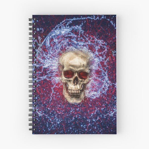 Item preview, Skull Water Splash (Red White and Blue Colors) designed and sold by Evan Sharboneau.